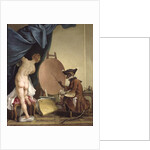 The Monkey Painter by Jean Baptiste Deshays de Colleville