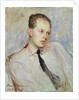 Study for a portrait of Pierre Drieu La Rochelle 1924 by Jacques-Emile Blanche