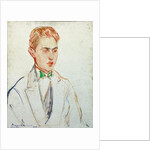 Study for a portrait of Raymond Radiguet 1923 by Jacques-Emile Blanche
