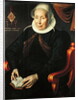 Portrait of an Elderly Woman, 1603 by Aert Pietersz.