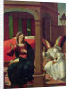 The Annunciation by Master of the Manchester Madonna
