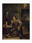 A Smoker Leaning on a Table, 1643 by David the Younger Teniers