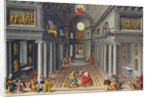 The Triumph of the Church or An Allegory of Christianity by Hans or Jan Vredeman de Vries