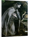 St. Francis of Assisi, 1580-95 by El Greco