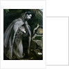 St. Francis of Assisi, 1580-95 by El Greco