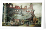 Antique Bullfighting, 1552 by Maerten van Heemskerck