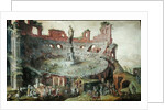Antique Bullfighting, 1552 by Maerten van Heemskerck