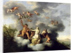 Ceres, Bacchus, Venus and Cupid by Cornelis van Poelenburgh or Poelenburch