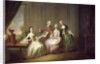 Family in an Interior with Squirrels, possibly the Burton Family from Eltham, Kent, 1755-60 by Philippe Mercier