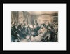 The Quartet or The Musical Evening at the House of Amaury Duval, 1881 by Leon Augustin Lhermitte