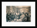 The Quartet or The Musical Evening at the House of Amaury Duval, 1881 by Leon Augustin Lhermitte