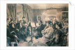 The Quartet or The Musical Evening at the House of Amaury Duval, 1881 by Leon Augustin Lhermitte