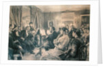 The Quartet or The Musical Evening at the House of Amaury Duval, 1881 by Leon Augustin Lhermitte