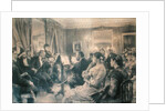 The Quartet or The Musical Evening at the House of Amaury Duval, 1881 by Leon Augustin Lhermitte