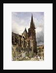 Restoring the Abbey Church of St. Denis in 1833 by Adrien Dauzats