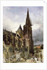 Restoring the Abbey Church of St. Denis in 1833 by Adrien Dauzats