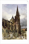 Restoring the Abbey Church of St. Denis in 1833 by Adrien Dauzats