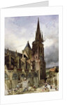 Restoring the Abbey Church of St. Denis in 1833 by Adrien Dauzats