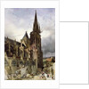 Restoring the Abbey Church of St. Denis in 1833 by Adrien Dauzats