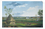 The Chateau d'Etry and the Park Occupied by Cossacks in 1814 by J. Randon