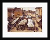 The Market Place at Abbeville by Louis Braquaval