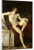 Seated Gladiator by Jean-Germain Drouais