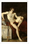 Seated Gladiator by Jean-Germain Drouais