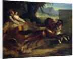 Ancient Chariot Race by Theodore Gericault