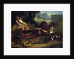 Ancient Chariot Race by Theodore Gericault