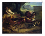 Ancient Chariot Race by Theodore Gericault