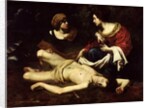 St. Sebastian Tended by St. Irene by Nicolas Regnier
