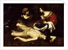 St. Sebastian Tended by St. Irene by Nicolas Regnier