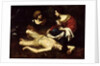 St. Sebastian Tended by St. Irene by Nicolas Regnier