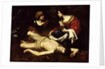 St. Sebastian Tended by St. Irene by Nicolas Regnier