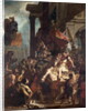 The Justice of Trajan 1840 by Ferdinand Victor Eugene Delacroix