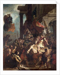 The Justice of Trajan 1840 by Ferdinand Victor Eugene Delacroix