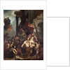 The Justice of Trajan 1840 by Ferdinand Victor Eugene Delacroix