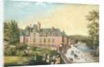 The Chateau de la Chaussee, Bougival by French School