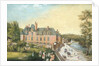 The Chateau de la Chaussee, Bougival by French School