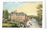 The Chateau de la Chaussee, Bougival by French School