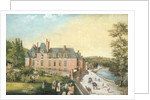 The Chateau de la Chaussee, Bougival by French School