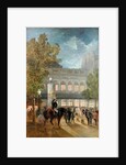 The Theatre Gymnase, Evening by Jules Hereau