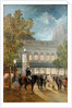 The Theatre Gymnase, Evening by Jules Hereau