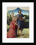 St. John the Baptist and a Canon by Jan II Provost