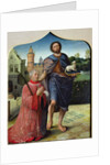 St. John the Baptist and a Canon by Jan II Provost