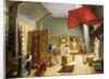 Interior of the Studio of Abel de Pujol 1836 by Adrienne-Marie Grandpierre-Deverzy