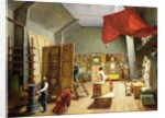Interior of the Studio of Abel de Pujol 1836 by Adrienne-Marie Grandpierre-Deverzy