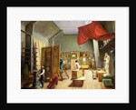 Interior of the Studio of Abel de Pujol 1836 by Adrienne-Marie Grandpierre-Deverzy