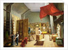 Interior of the Studio of Abel de Pujol 1836 by Adrienne-Marie Grandpierre-Deverzy