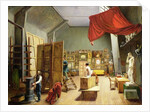 Interior of the Studio of Abel de Pujol 1836 by Adrienne-Marie Grandpierre-Deverzy